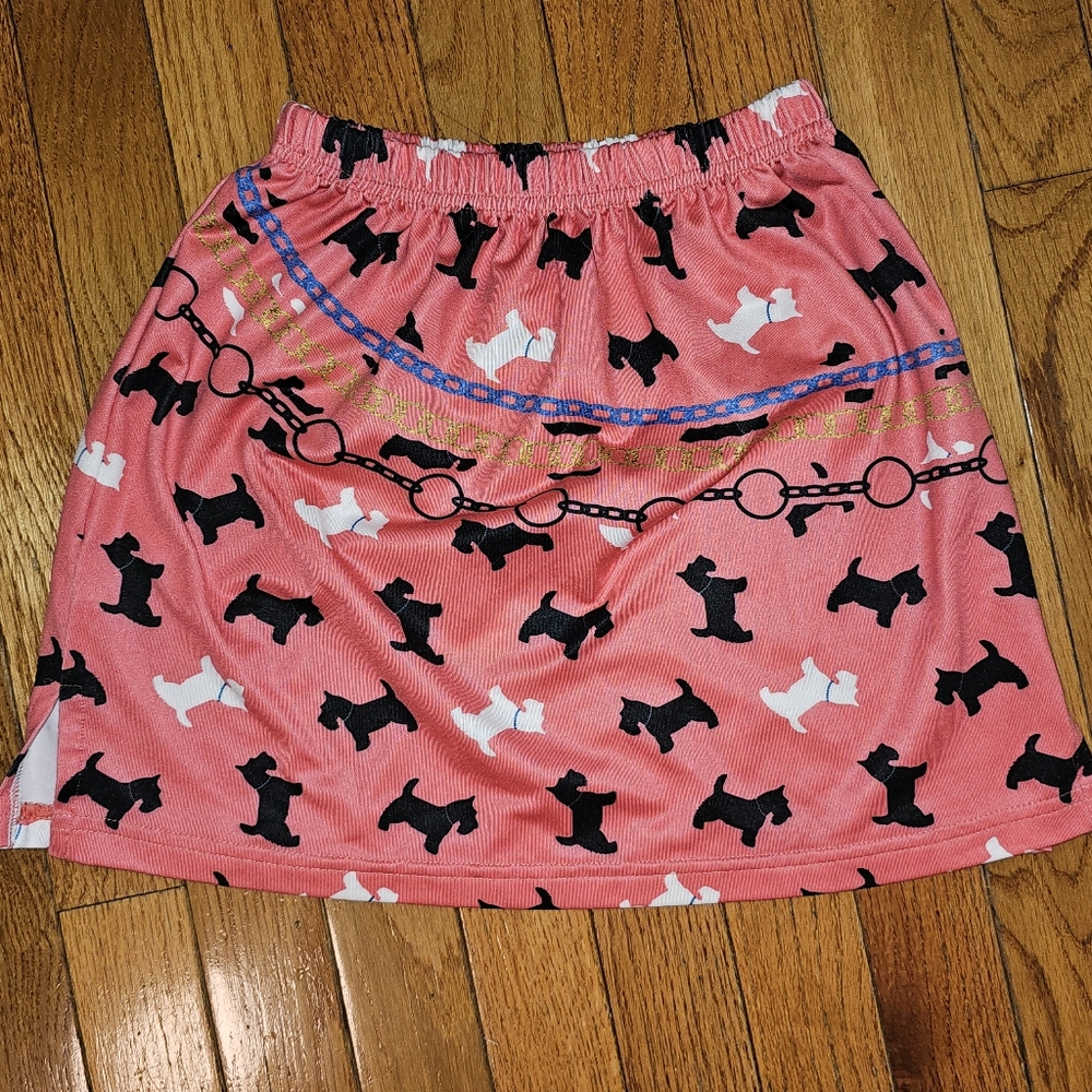 Girl's Monday's Child Scotty Dog Skirt & Urban Smalls French Bulldog Skirt Sz 8 - Picture 2 of 7